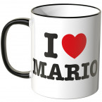 JUNIWORDS Tasse I LOVE MARIO