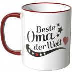 JUNIWORDS Tasse Beste Oma der Welt