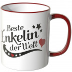 JUNIWORDS Tasse Beste Enkelin der Welt