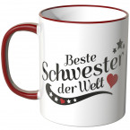 JUNIWORDS Tasse Beste Schwester der Welt