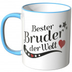 JUNIWORDS Tasse Bester Bruder der Welt