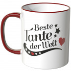 JUNIWORDS Tasse Beste Tante der Welt