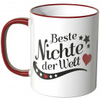 JUNIWORDS Tasse Beste Nichte der Welt