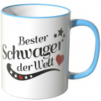 JUNIWORDS Tasse Bester Schwager der Welt