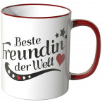 JUNIWORDS Tasse Beste Freundin der Welt