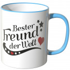 JUNIWORDS Tasse Bester Freund der Welt