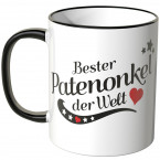 JUNIWORDS Tasse Bester Patenonkel der Welt