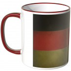 Tasse Deutschlandflagge Fußball