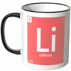 JUNIWORDS Tasse Element Lithium "Li"