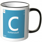 Element Kohlenstoff Tasse