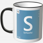 Schwefel Element Tasse