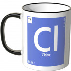 JUNIWORDS Tasse Element Chlor "CI"