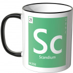 JUNIWORDS Tasse Element Scandium "Sc"