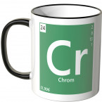 JUNIWORDS Tasse Element Chrom "Cr"