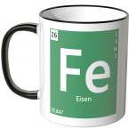 JUNIWORDS Tasse Element Eisen "Fe"