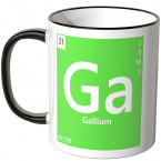 JUNIWORDS Tasse Element Gallium "Ga"