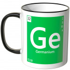 JUNIWORDS Tasse Element Germanium "Ge"