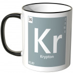 JUNIWORDS Tasse Element Krypton "Kr"