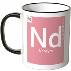 JUNIWORDS Tasse Element Neodym "Nd"