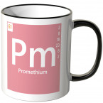 JUNIWORDS Tasse Element Promethium "Pm"