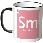 JUNIWORDS Tasse Element Samarium "Sm"