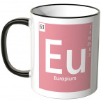 JUNIWORDS Tasse Element Europium "Eu"