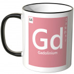 JUNIWORDS Tasse Element Gadolinium "Gd"