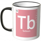 JUNIWORDS Tasse Element Terbium "Tb"