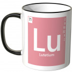 JUNIWORDS Tasse Element Lutetium "Lu"