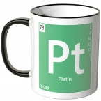 JUNIWORDS Tasse Element Platin "Pt"