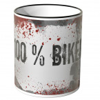 JUNIWORDS Tasse 100% Biker