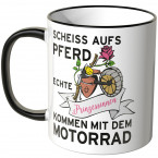 Scheiss aufs Pferd, echte Prinzessinnen kommen mit dem Motorrad