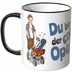 JUNIWORDS Tasse Du bist der coolste Opa!