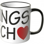 JUNIWORDS Tasse Lieblingsmensch mit Herz