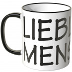 JUNIWORDS Tasse Lieblingsmensch mit Herz