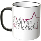 JUNIWORDS Tasse Lieblingsmensch mit Stern