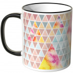 JUNIWORDS Tasse Triangle Muster 1