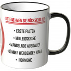 JUNIWORDS Tasse Achtung! Der Besitzer dieser Tasse ist 30!