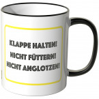 JUNIWORDS Tasse Vorsicht Zickenzone!