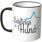 JUNIWORDS Tasse Lieblingshund mit Stern