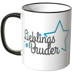 JUNIWORDS Tasse Lieblingsbruder mit Stern