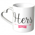 JUNIWORDS Herz Tasse Hers - I love you