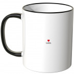 JUNIWORDS Tasse Liebe mit Herz