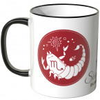 JUNIWORDS Tasse Sternzeichen Skorpion