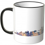 JUNIWORDS Tasse "Good Morning New Orleans!" Skyline bei Nacht