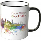 JUNIWORDS Tasse "Guten Morgen Stockholm!"