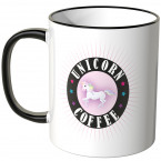 JUNIWORDS Tasse Unicorn Coffee