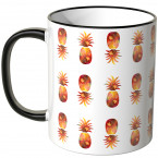 JUNIWORDS Tasse Pineapple Aquarell