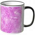 JUNIWORDS Tasse Aquarell Mandala Pink