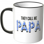 JUNIWORDS Tasse They call me Papa